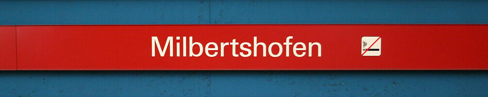 UBahn München UBahnhof Milbertshofen (U2)