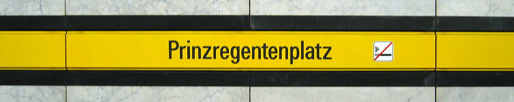 UBahnhof Prinzregentenplatz (U4) UBahn München